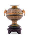 Cloisonne Spherical Jar Vessel|Home Gifts Decor|Wedding Gifts Dubai & Riyadh|Collectible Figurines