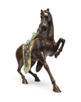 Customized Grand Royal Horses Cloisonne sculpture|Decorative Items|Unique Personalized Gifts Dubai & Riyadh|Designer Presents