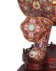 Custom 38-inch Cloisonne Oud Burner|Office Decor|Decorative Items Dubai & Riyadh|Collectible Figurines