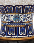 Cloisonne 17-inch Blue and White Vase|Home Gifts Decor|Wedding Gifts Dubai & Riyadh|Collectible Figurines