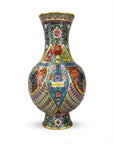 Customized Chicken-Pattern Cloisonne Vase|Decorative Items|Unique Personalized Gifts Dubai & Riyadh|Designer Presents