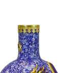 Customized Coiling Dragon Cloisonne Vase|Decorative Items|Unique Personalized Gifts Dubai & Riyadh|Designer Presents