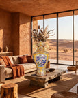 Customized Dragon Soars Seas Painting Cloisonne Vase|Decorative Items|Unique Personalized Gifts Dubai & Riyadh|Designer Presents