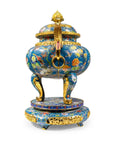 Customized Hexagonal Banana-Leaf Cloisonne Oud Burner|Decorative Items|Unique Personalized Gifts Dubai & Riyadh|Designer Presents