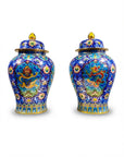 Customized Little General Belly Cloisonne Jar|Decorative Items|Unique Personalized Gifts Dubai & Riyadh|Designer Presents