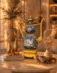 Customized Square Cloisonne Ewer|Decorative Items|Unique Personalized Gifts Dubai & Riyadh|Designer Presents