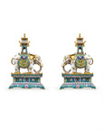 Customized Peace Elephant Cloisonne Sculpture|Decorative Items|Unique Personalized Gifts Dubai & Riyadh|Designer Presents