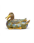Customized Prosperity Duck Cloisonne sculpture|Decorative Items|Unique Personalized Gifts Dubai & Riyadh|Designer Presents