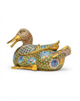 Customized Prosperity Duck Cloisonne sculpture|Decorative Items|Unique Personalized Gifts Dubai & Riyadh|Designer Presents