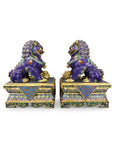 Customized Palace-gate Lion Cloisonne sculpture|Decorative Items|Unique Personalized Gifts Dubai & Riyadh|Designer Presents