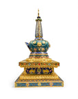 Customized Stupa Cloisonne sculpture|Decorative Items|Unique Personalized Gifts Dubai & Riyadh|Designer Presents