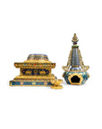 Customized Stupa Cloisonne sculpture|Decorative Items|Unique Personalized Gifts Dubai & Riyadh|Designer Presents