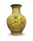 Customized Twin Animal-head Handles Cloisonne Vase|Decorative Items|Unique Personalized Gifts Dubai & Riyadh|Designer Presents