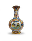 Customized Ruyi Handles Jade-pot Shape Cloisonne Vase|Decorative Items|Unique Personalized Gifts Dubai & Riyadh|Designer Presents