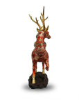 Customized Deer Carrying Gourd Cloisonne sculpture|Decorative Items|Unique Personalized Gifts Dubai & Riyadh|Designer Presents