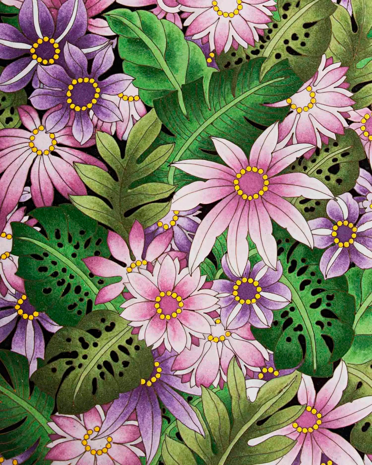 Customized Blooming Splendor Pattern Cloisonne Plate|Decorative Items|Unique Personalized Gifts Dubai &amp; Riyadh|Designer Presents