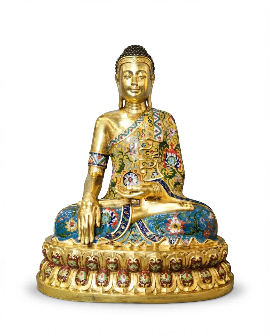 Customized Buddha Cloisonne sculpture|Decorative Items|Unique Personalized Gifts Dubai &amp; Riyadh|Designer Presents