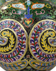 Customized Chicken-Pattern Cloisonne Vase|Decorative Items|Unique Personalized Gifts Dubai & Riyadh|Designer Presents