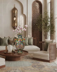 Customized Chicken-Pattern Cloisonne Vase|Decorative Items|Unique Personalized Gifts Dubai & Riyadh|Designer Presents