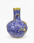 Customized Coiling Dragon Cloisonne Vase|Decorative Items|Unique Personalized Gifts Dubai & Riyadh|Designer Presents
