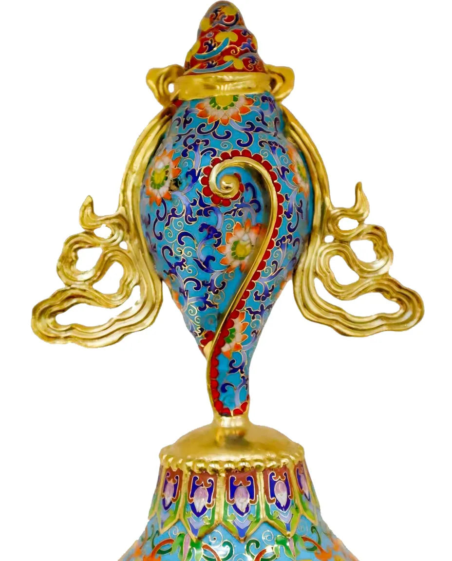 Customized Eight Auspicious Symbols Cloisonne Ornament|Decorative Items|Unique Personalized Gifts Dubai &amp; Riyadh|Designer Presents