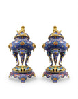 Customized Elephant-foot Legs Lion-decoration Cloisonne Oud Burner|Decorative Items|Unique Personalized Gifts Dubai & Riyadh|Designer Presents