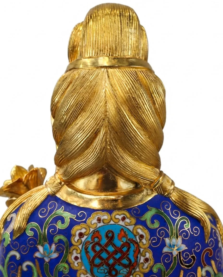Customized Guanyin Bodhisattva Cloisonne Statue|Decorative Items|Unique Personalized Gifts Dubai &amp; Riyadh|Designer Presents