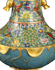 Custom-patterned Cloisonne Vase|Decorative Items|Unique Personalized Gifts Dubai & Riyadh|Designer Presents