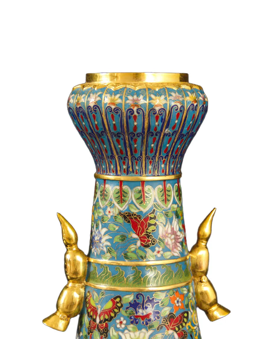 Custom-patterned Cloisonne Vase|Decorative Items|Unique Personalized Gifts Dubai &amp; Riyadh|Designer Presents