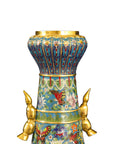 Custom-patterned Cloisonne Vase|Decorative Items|Unique Personalized Gifts Dubai & Riyadh|Designer Presents