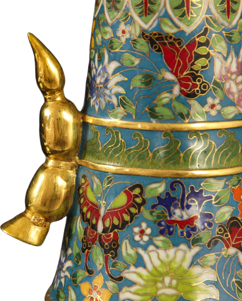 Custom-patterned Cloisonne Vase|Decorative Items|Unique Personalized Gifts Dubai &amp; Riyadh|Designer Presents