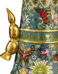 Custom-patterned Cloisonne Vase|Decorative Items|Unique Personalized Gifts Dubai & Riyadh|Designer Presents