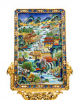 Customized Landscape Painting Cloisonne Screen|Decorative Items|Unique Personalized Gifts Dubai & Riyadh|Designer Presents