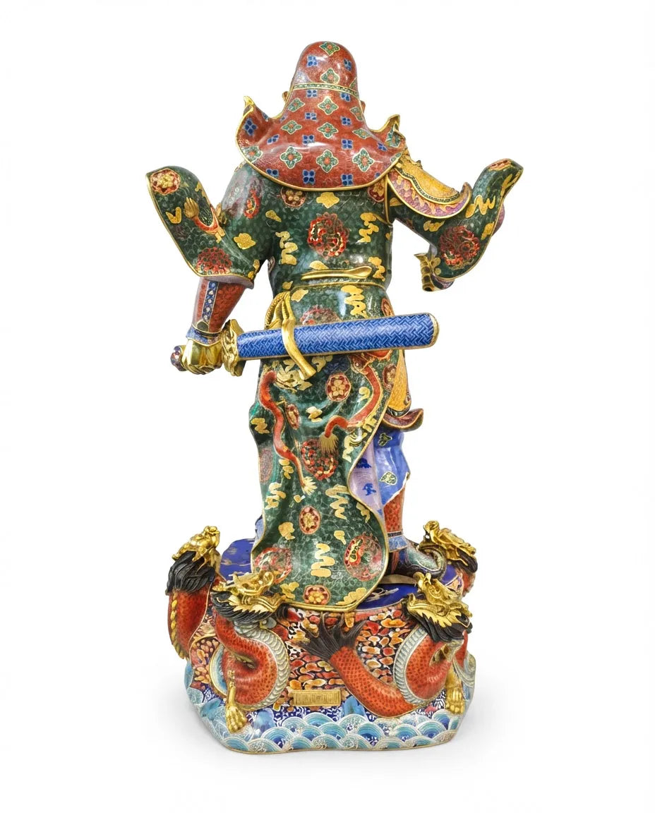 Customized Guan Yu Cloisonne Statue|Decorative Items|Unique Personalized Gifts Dubai &amp; Riyadh|Designer Presents