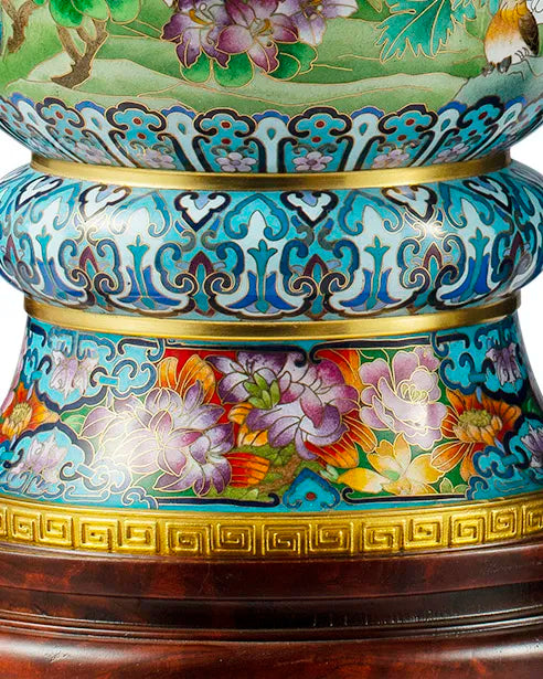 Customized Occasion celebrated Cloisonne Vase|Decorative Items|Unique Personalized Gifts Dubai &amp; Riyadh|Designer Presents