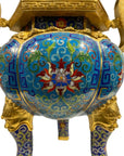 Customized Hexagonal Cloisonne Oud Burner|Decorative Items|Unique Personalized Gifts Dubai & Riyadh|Designer Presents