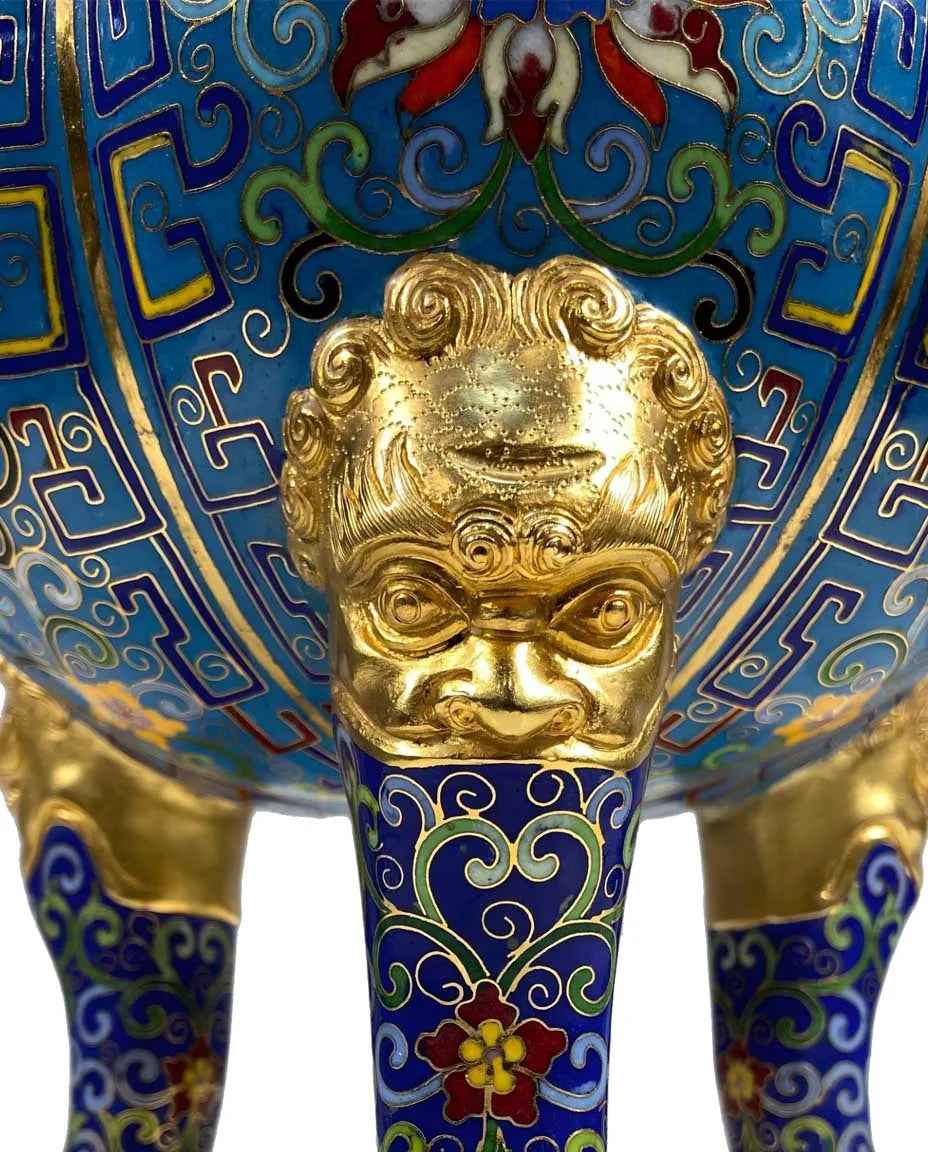 Customized Hexagonal Cloisonne Oud Burner|Decorative Items|Unique Personalized Gifts Dubai &amp; Riyadh|Designer Presents