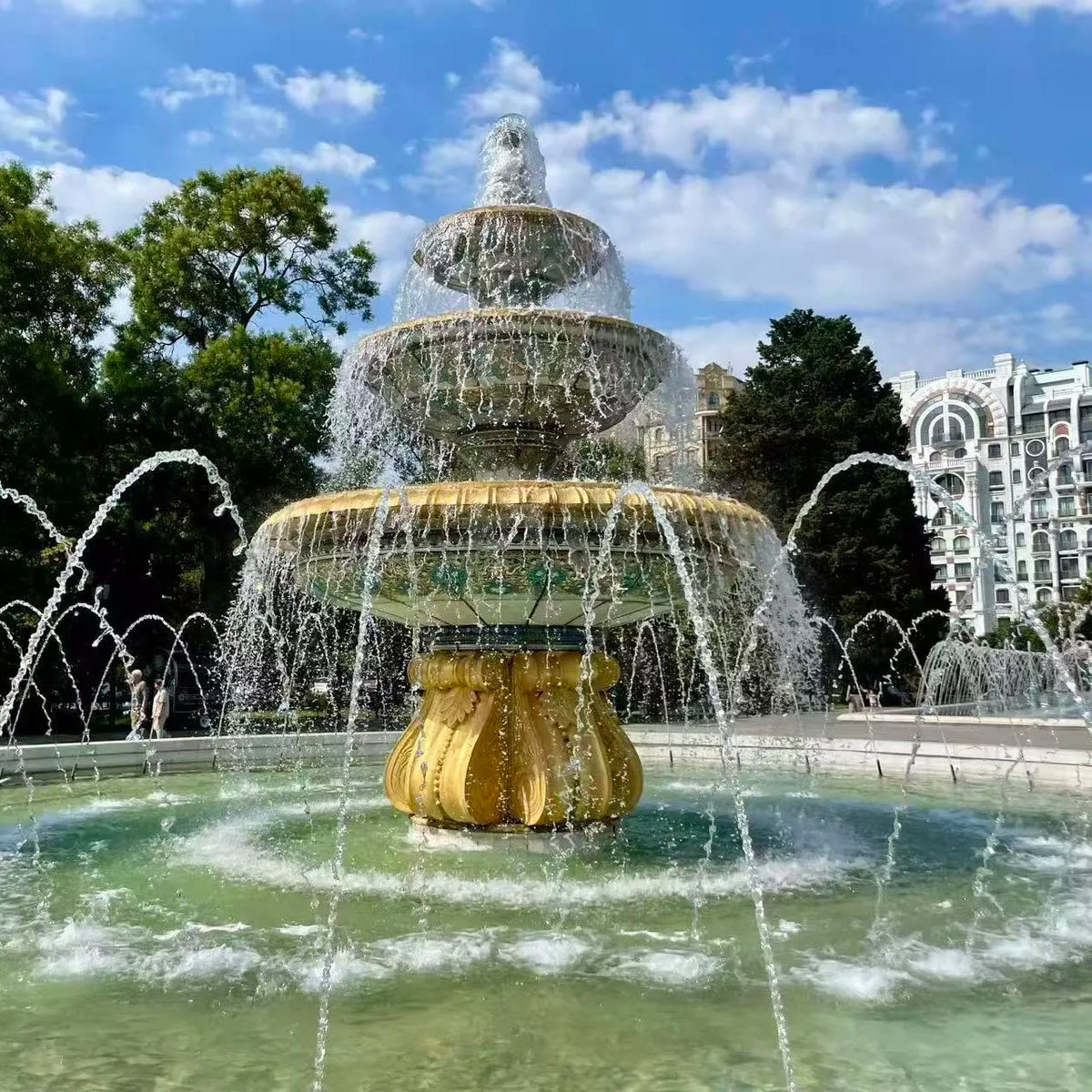 Customized Outdoor Cloisonne Fountain|Decorative Items|Unique Personalized Gifts Dubai &amp; Riyadh|Designer Presents