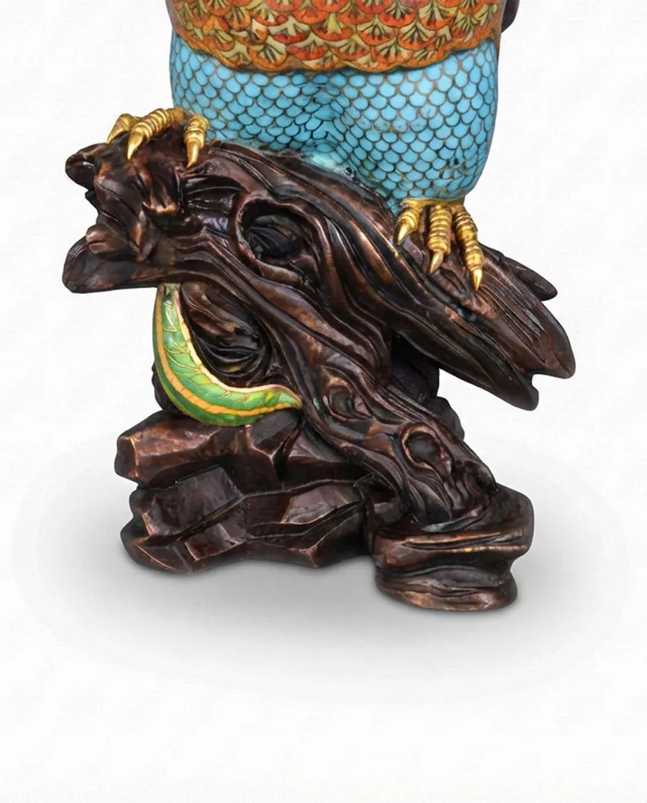 Customized Parrot Cloisonne sculpture|Decorative Items|Unique Personalized Gifts Dubai &amp; Riyadh|Designer Presents