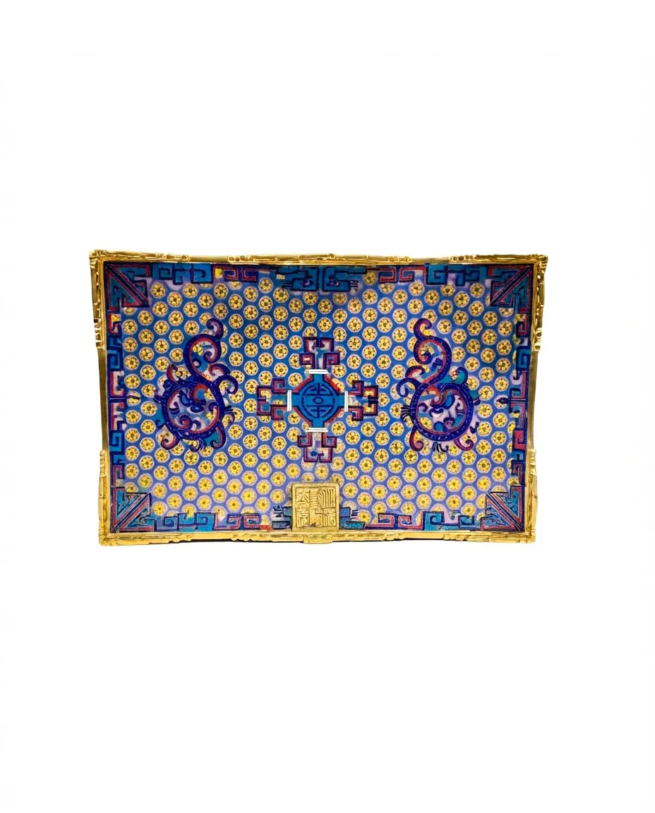 Customized Peace Elephant Cloisonne Sculpture|Decorative Items|Unique Personalized Gifts Dubai &amp; Riyadh|Designer Presents