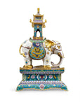 Customized Peace Elephant Cloisonne Sculpture|Decorative Items|Unique Personalized Gifts Dubai & Riyadh|Designer Presents