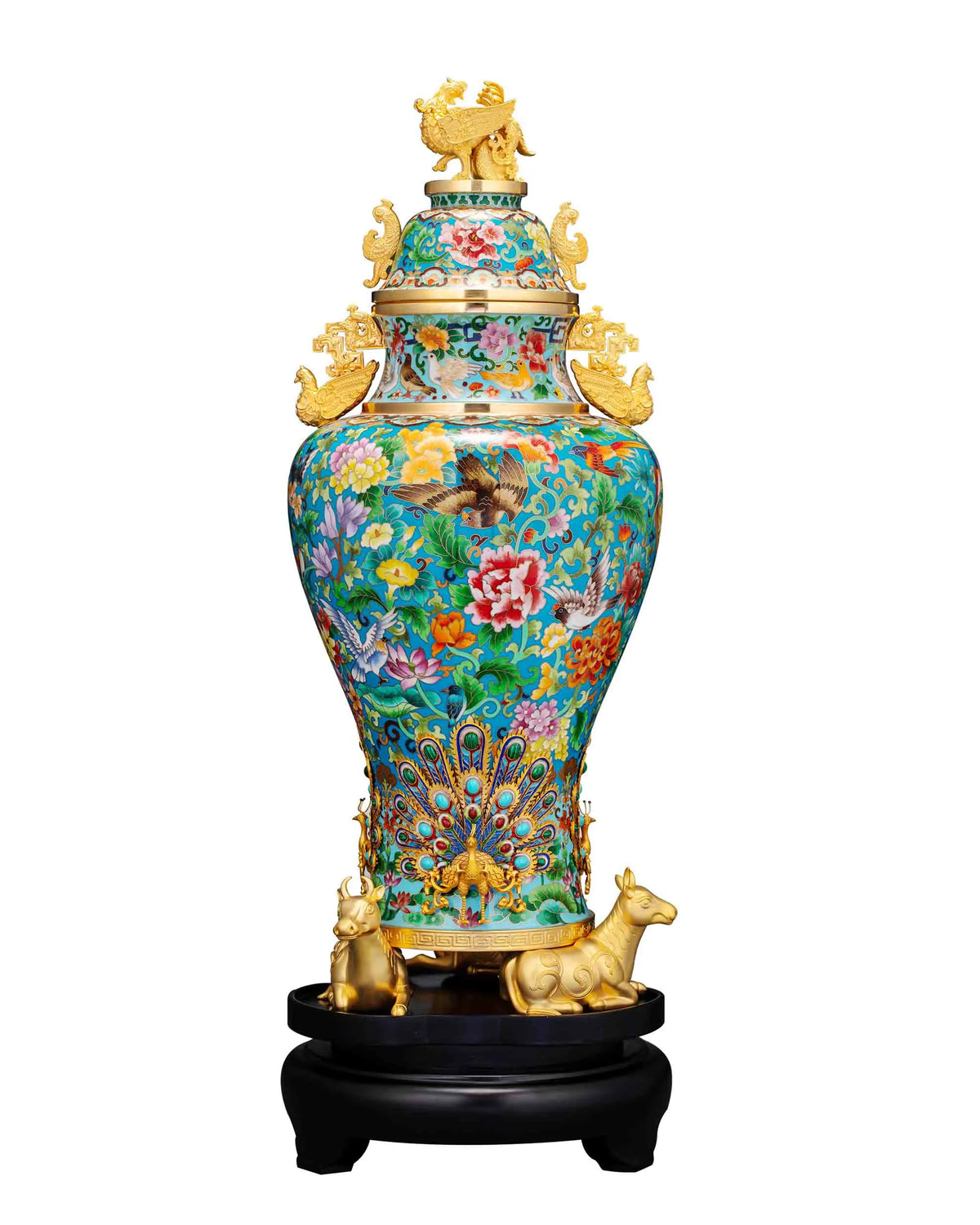 Customized Peace Cloisonne Vase|Decorative Items|Unique Personalized Gifts Dubai &amp; Riyadh|Designer Presents