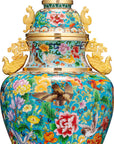 Customized Peace Cloisonne Vase|Decorative Items|Unique Personalized Gifts Dubai & Riyadh|Designer Presents