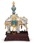 Customized Peace Elephant Cloisonne Sculpture|Decorative Items|Unique Personalized Gifts Dubai & Riyadh|Designer Presents