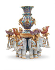 Customized Peace Elephant Cloisonne Sculpture|Decorative Items|Unique Personalized Gifts Dubai & Riyadh|Designer Presents