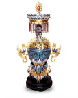 Customized Phoenix-Shaped Handles Cloisonne Oud Burner|Decorative Items|Unique Personalized Gifts Dubai & Riyadh|Designer Presents