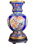 Customized Landscape Painting Cloisonne Vase|Decorative Items|Unique Personalized Gifts Dubai & Riyadh|Designer Presents