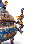 Customized Royal Standards Cloisonne Oud Burner|Decorative Items|Unique Personalized Gifts Dubai & Riyadh|Designer Presents