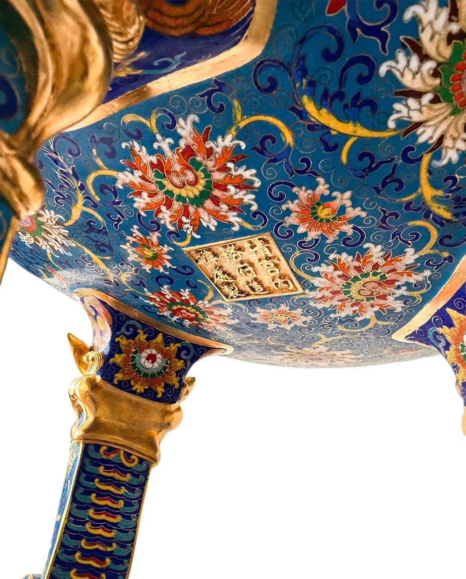 Customized Royal Standards Cloisonne Oud Burner|Decorative Items|Unique Personalized Gifts Dubai &amp; Riyadh|Designer Presents