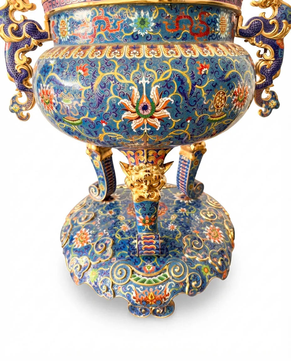 Customized Royal Standards Cloisonne Oud Burner|Decorative Items|Unique Personalized Gifts Dubai &amp; Riyadh|Designer Presents